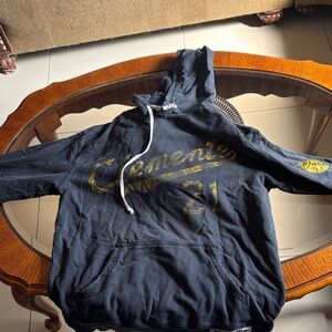 Black and Gold Hoodie Roots of Fight Baseball Roberto Clemente